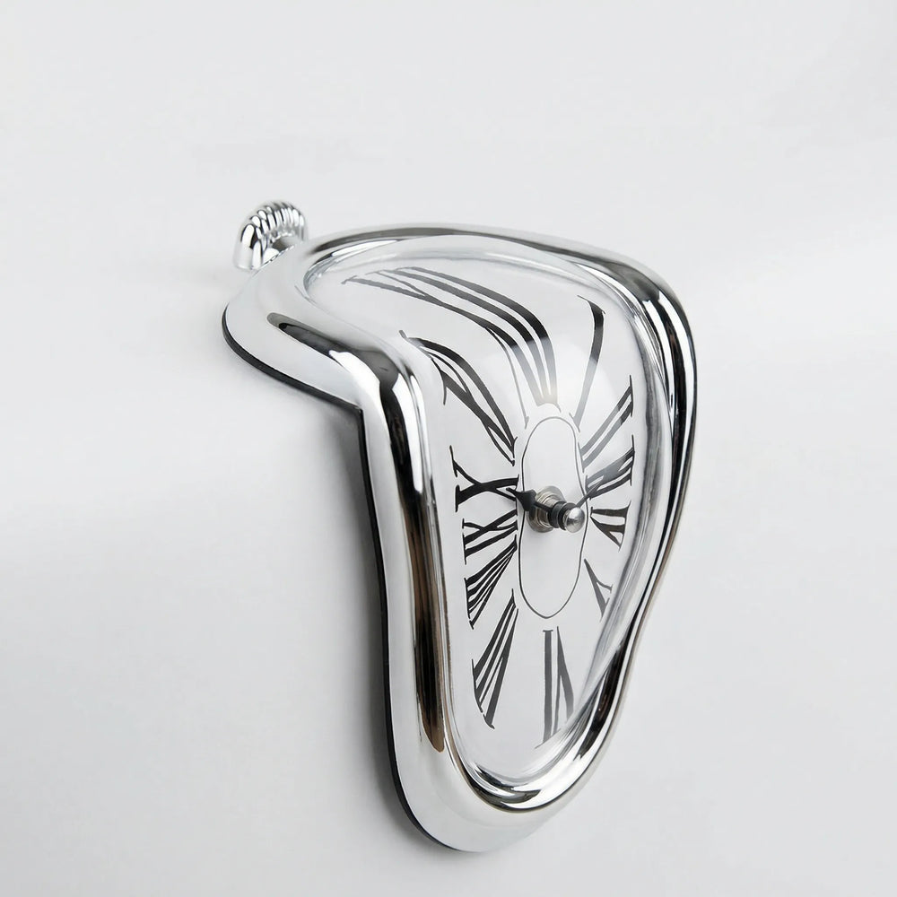 Surreal Sculptural Mantel Clock - Meltique