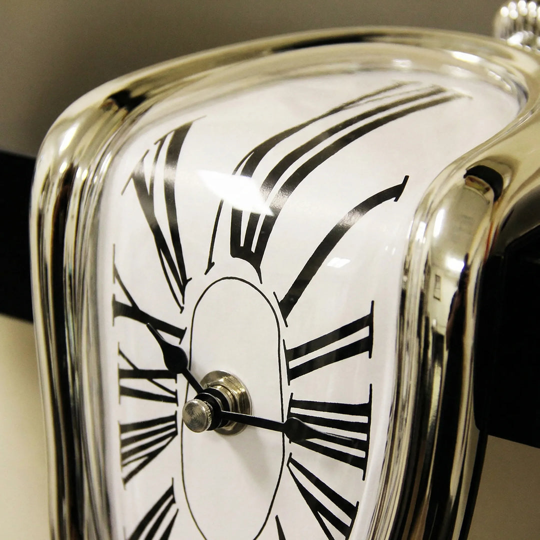 Surreal Sculptural Mantel Clock - Meltique