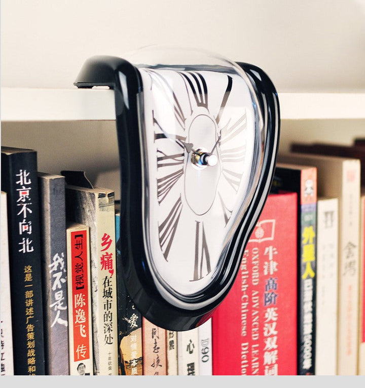 Surreal Sculptural Mantel Clock - Meltique