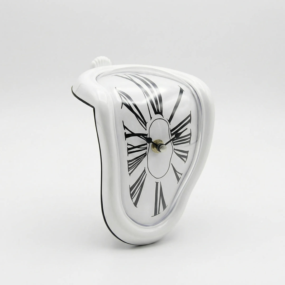 Surreal Sculptural Mantel Clock - Meltique