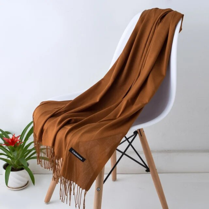 Cashmere women's scarf long & soft – Emilia