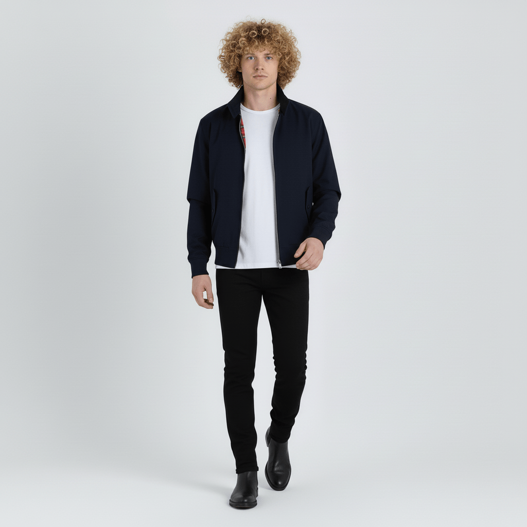 Taillierte Harrington-Jacke - Devin