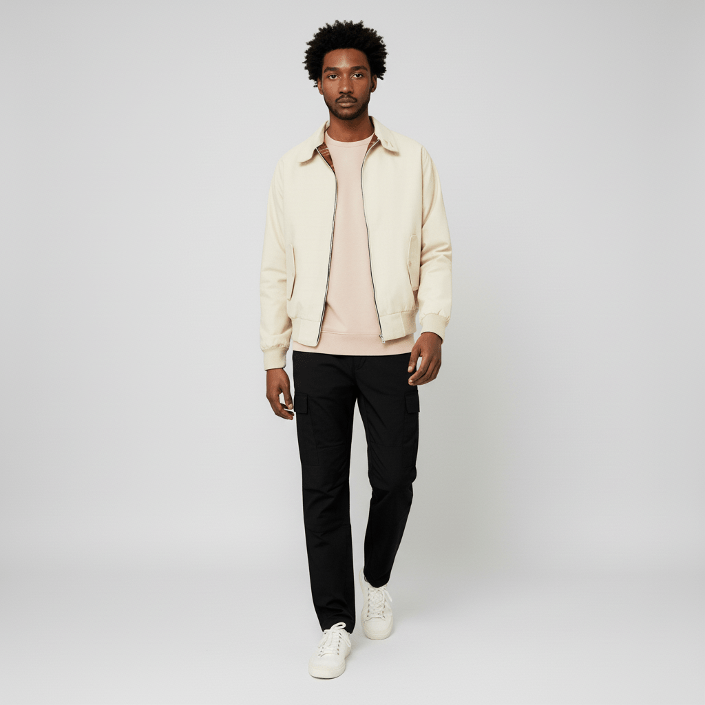Taillierte Harrington-Jacke - Devin