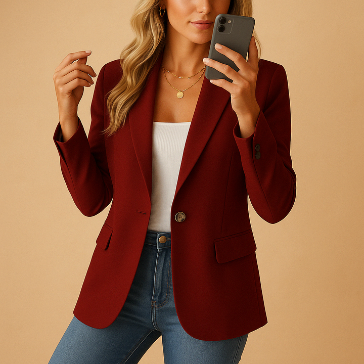 Taillierter Blazer Mit Dehnkomfort - Alexandra