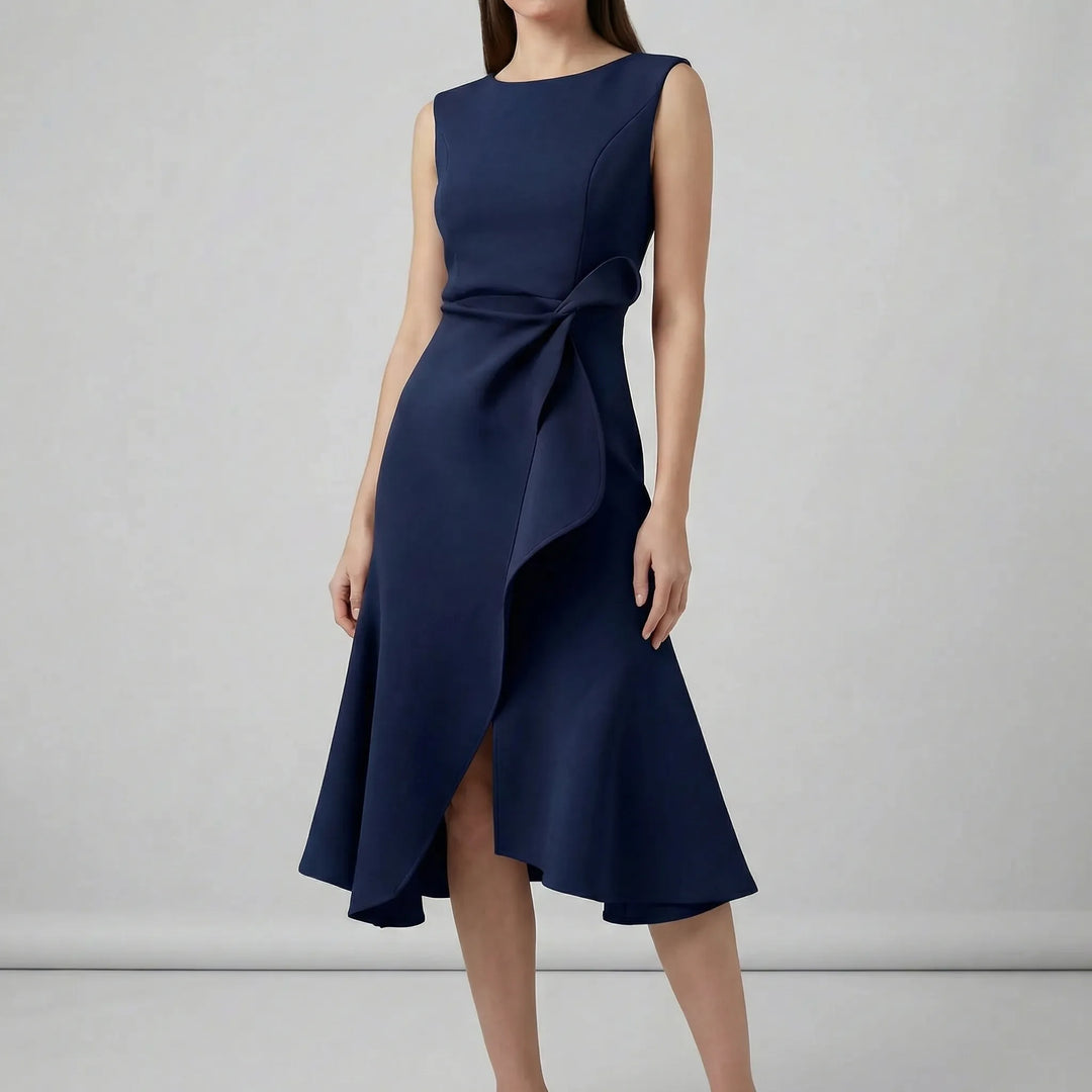 Tailliertes Abendkleid Mit Faltendetails - Karla