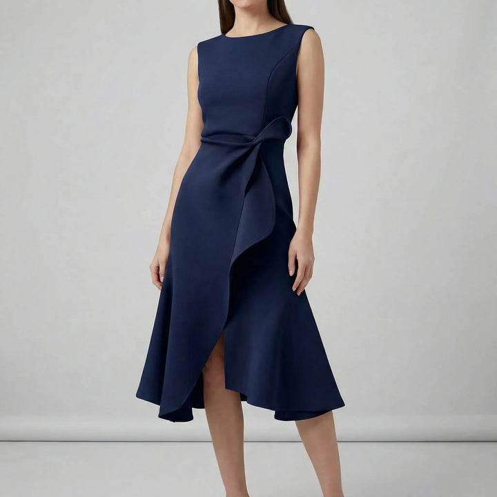 Tailliertes Abendkleid Mit Faltendetails - Karla