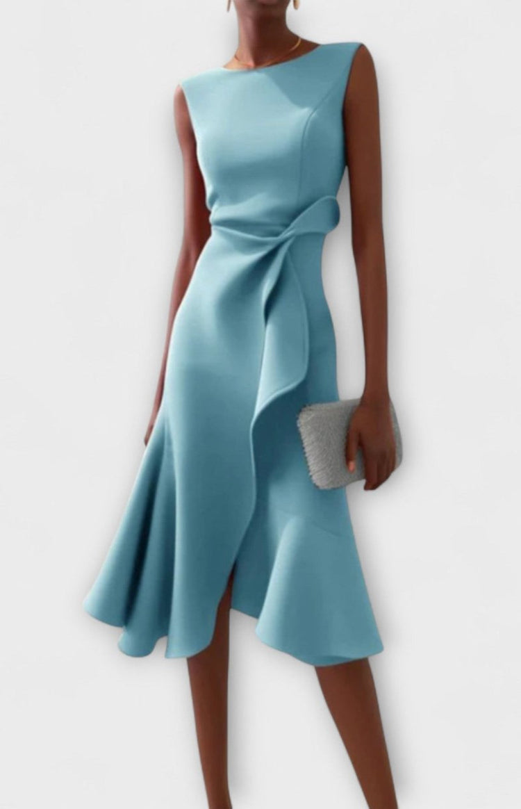 Tailliertes Abendkleid Mit Faltendetails - Karla