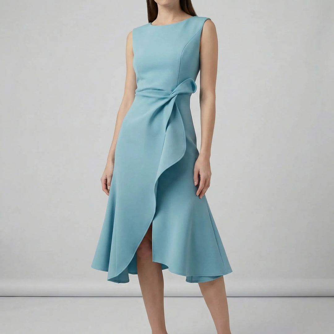 Tailliertes Abendkleid Mit Faltendetails - Karla