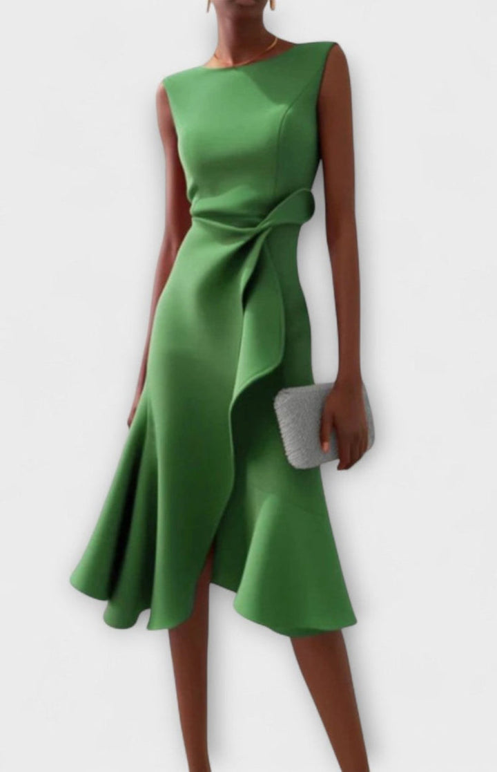 Tailliertes Abendkleid Mit Faltendetails - Karla