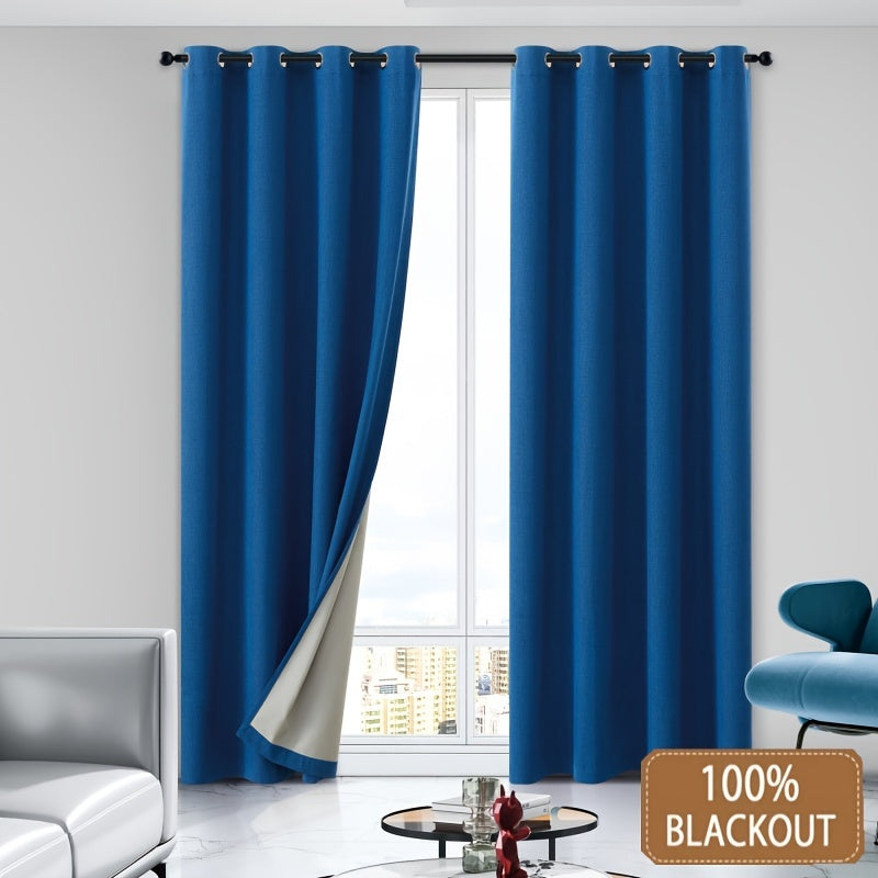 Textured Blackout Curtains - Somniq
