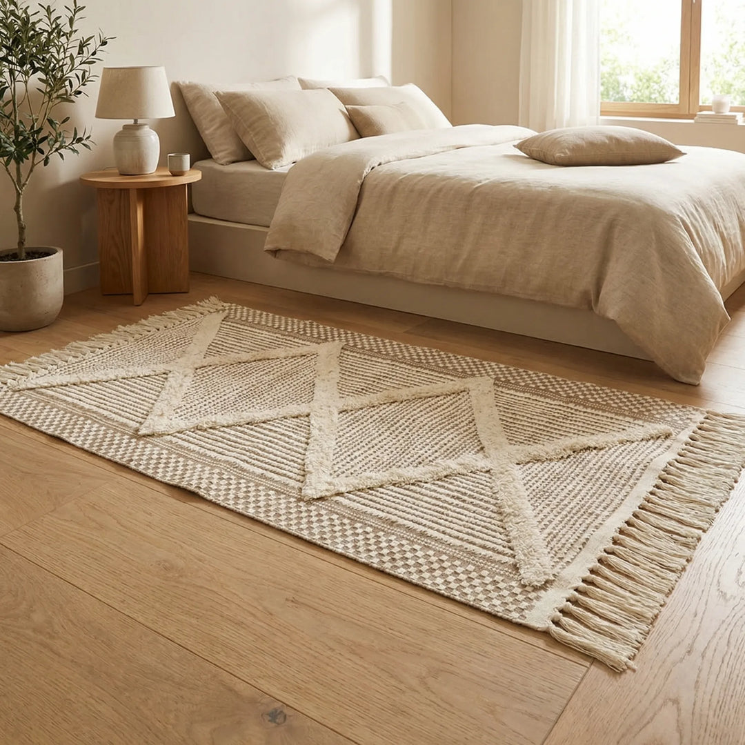 Textured Moroccan Runner Rug - MarokElle