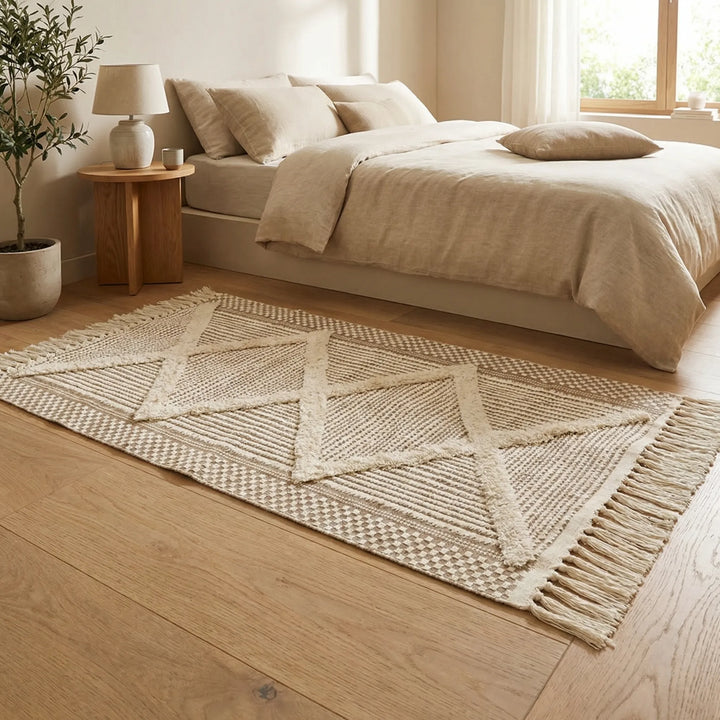 Textured Moroccan Runner Rug - MarokElle