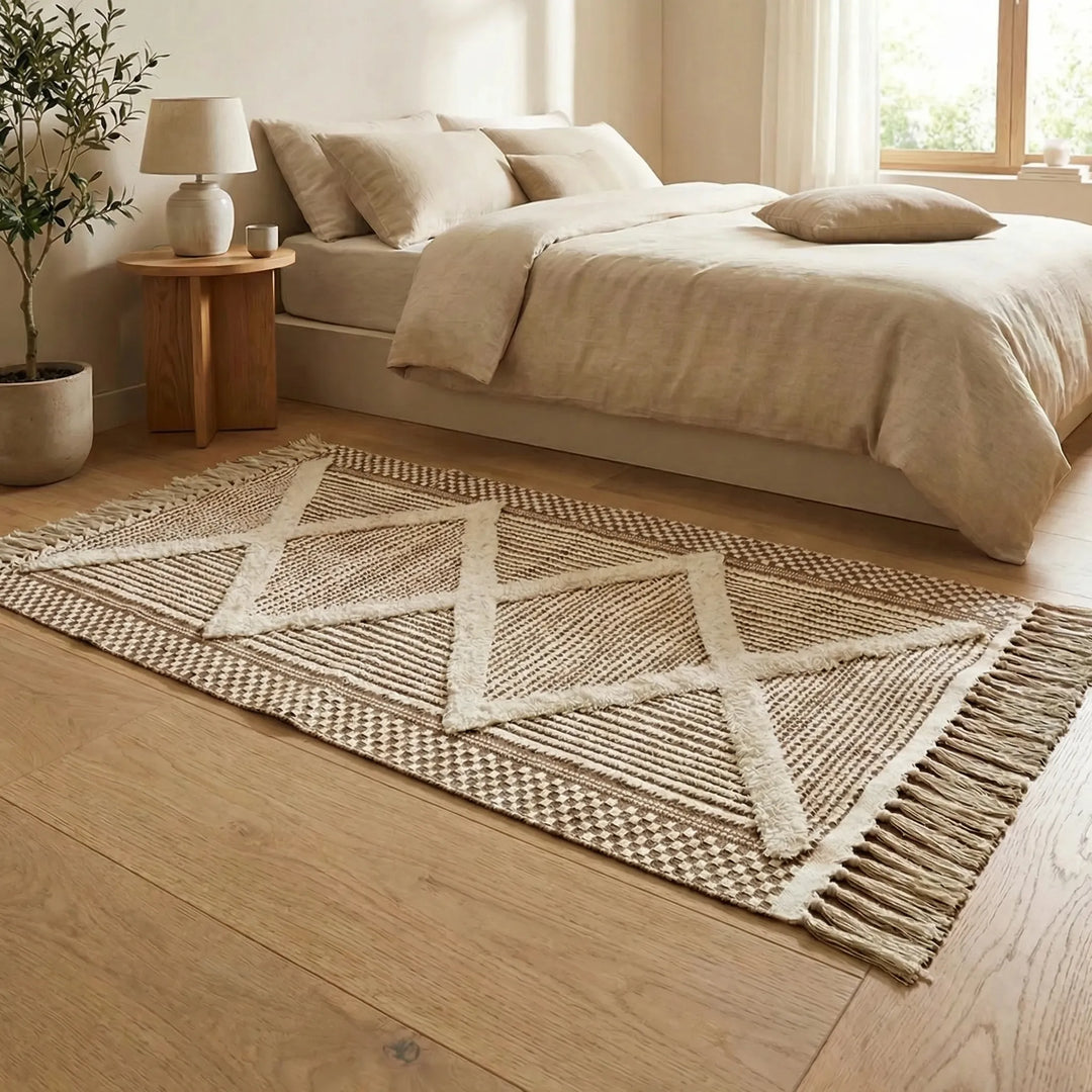 Textured Moroccan Runner Rug - MarokElle