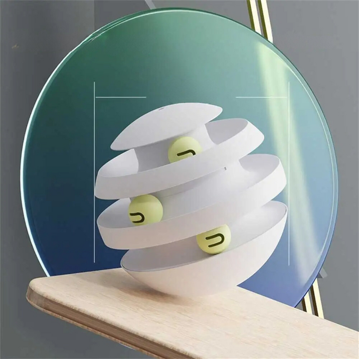 Three-Tier Interactive Indoor Cat Toy - Aeluro