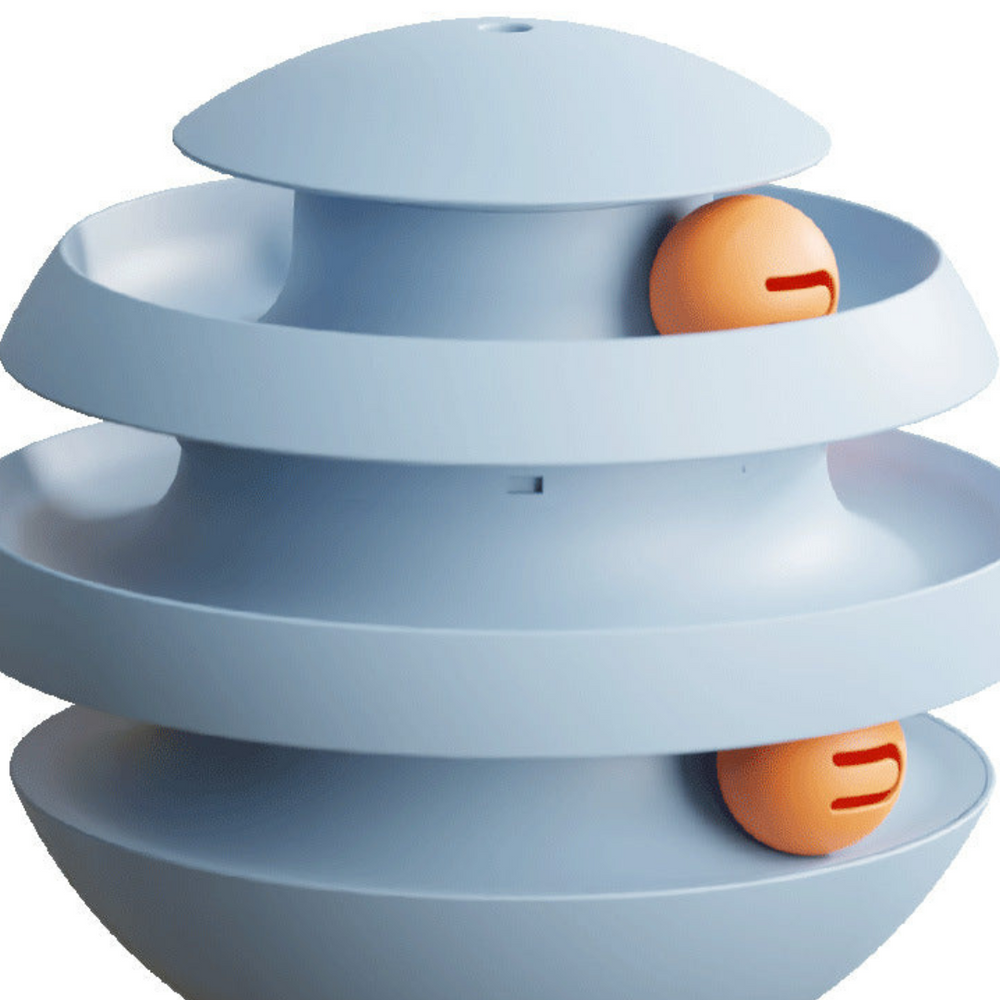 Three-Tier Interactive Indoor Cat Toy - Aeluro