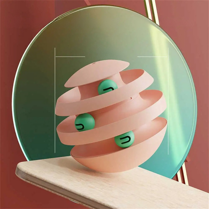 Three-Tier Interactive Indoor Cat Toy - Aeluro
