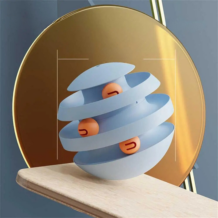 Three-Tier Interactive Indoor Cat Toy - Aeluro
