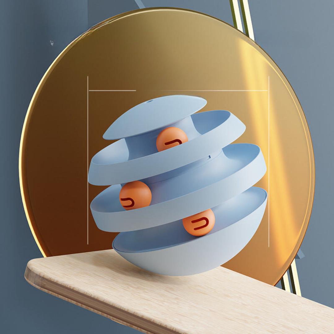 Three-Tier Interactive Indoor Cat Toy - Aeluro