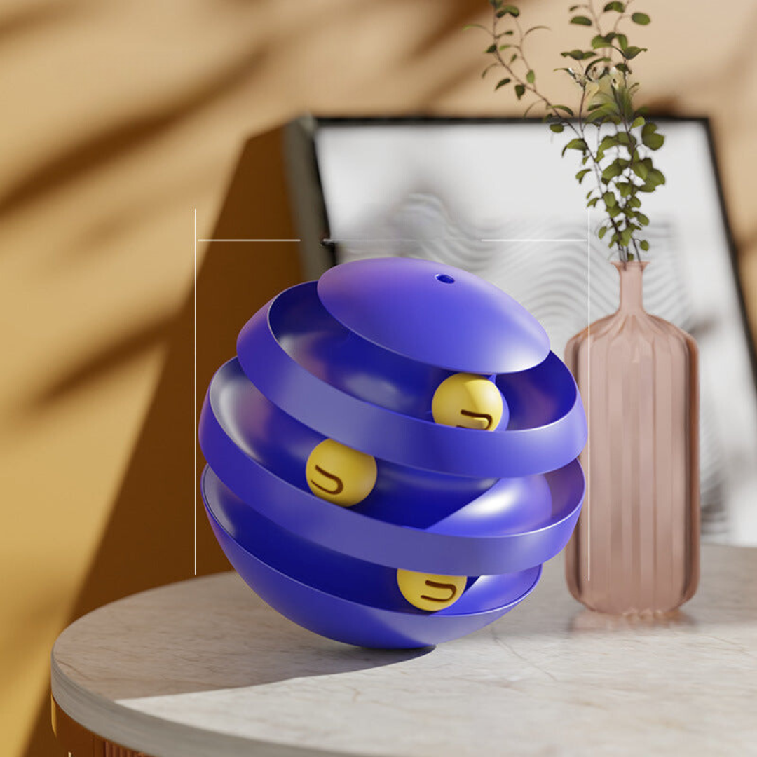 Three-Tier Interactive Indoor Cat Toy - Aeluro