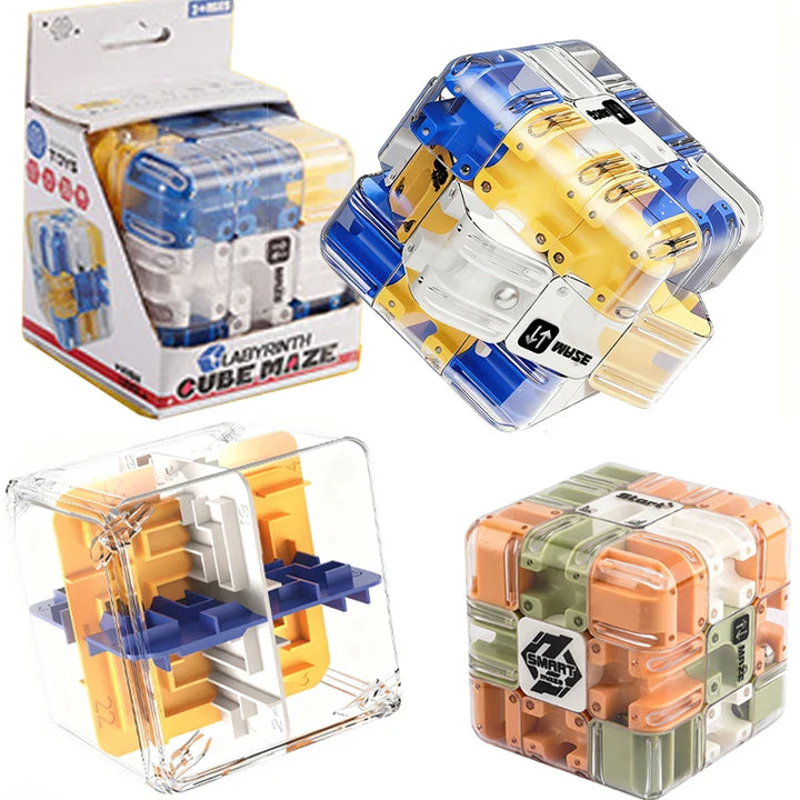 Three Dimensional Maze Cube - Labyrinx