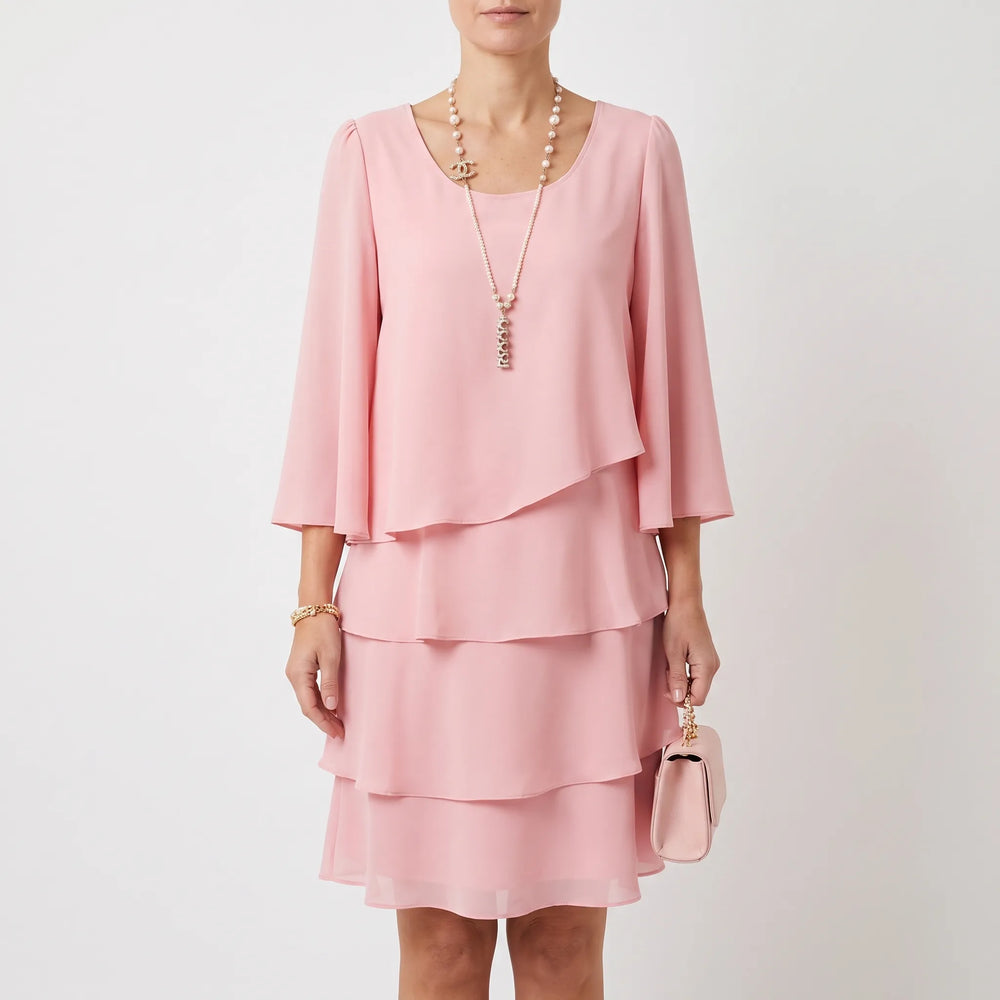 Tiered A Line Dress - Florina