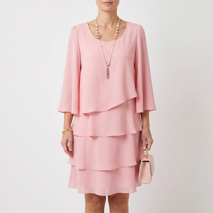 Tiered A Line Dress - Florina