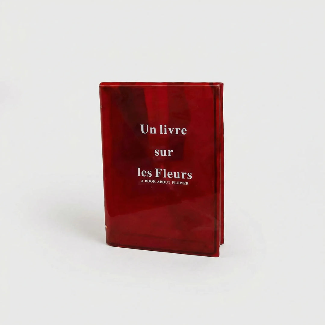 Transparante Vaas In Boekvorm - Bookbloom