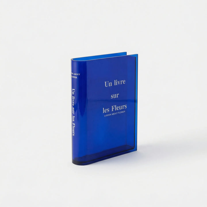 Transparante Vaas In Boekvorm - Bookbloom