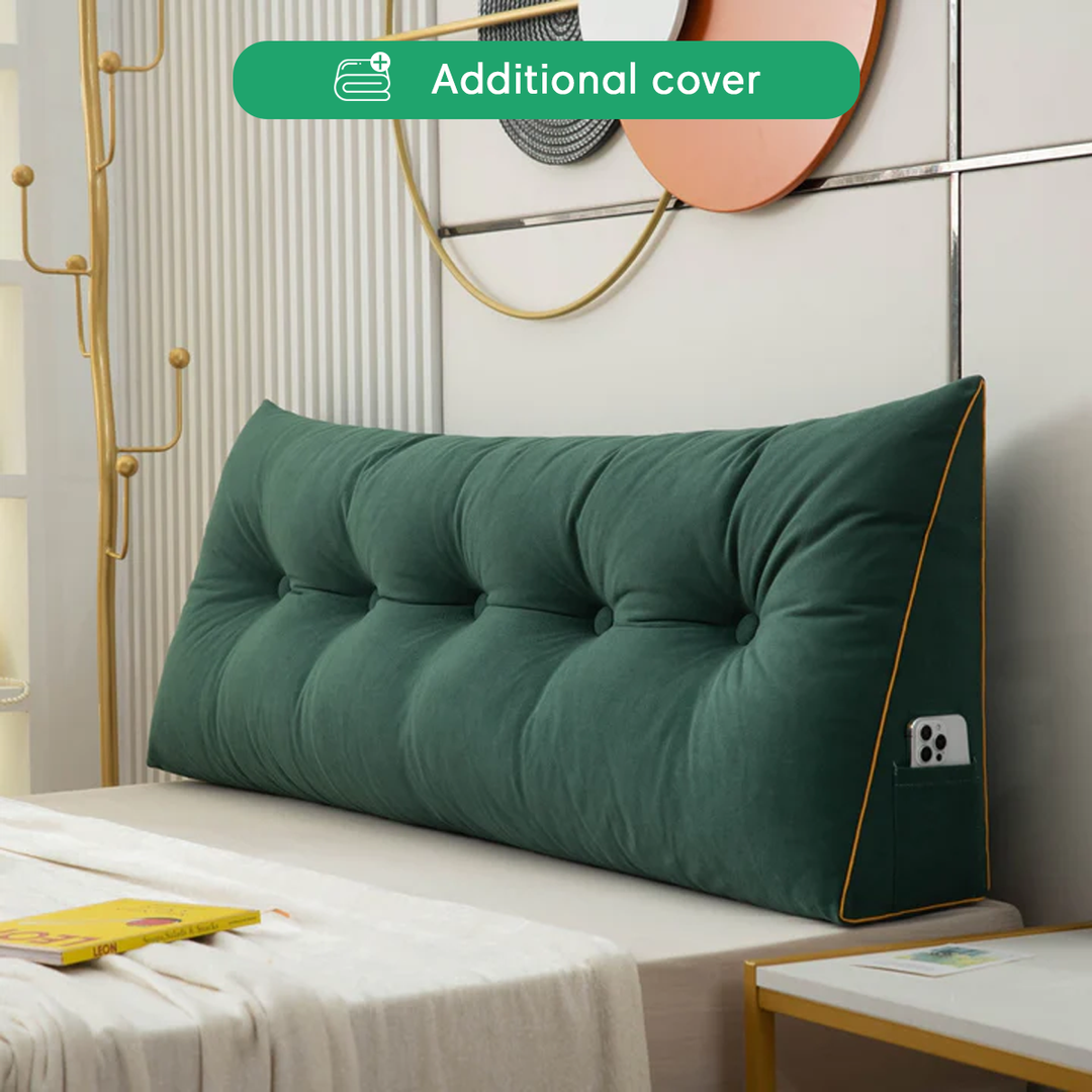 Triangle Wedge Reading Pillow Cover - WedgeWrap