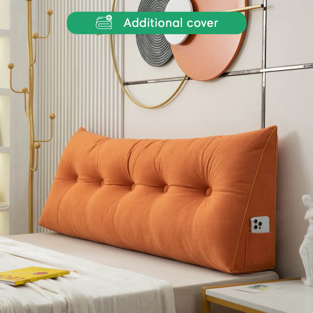 Triangle Wedge Reading Pillow Cover - WedgeWrap