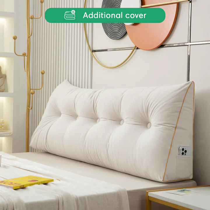 Triangle Wedge Reading Pillow Cover - WedgeWrap