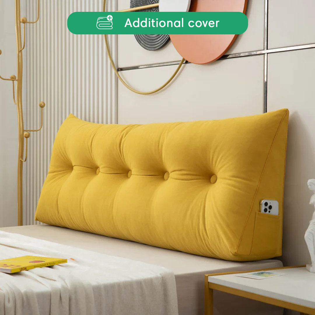 Triangle Wedge Reading Pillow Cover - WedgeWrap