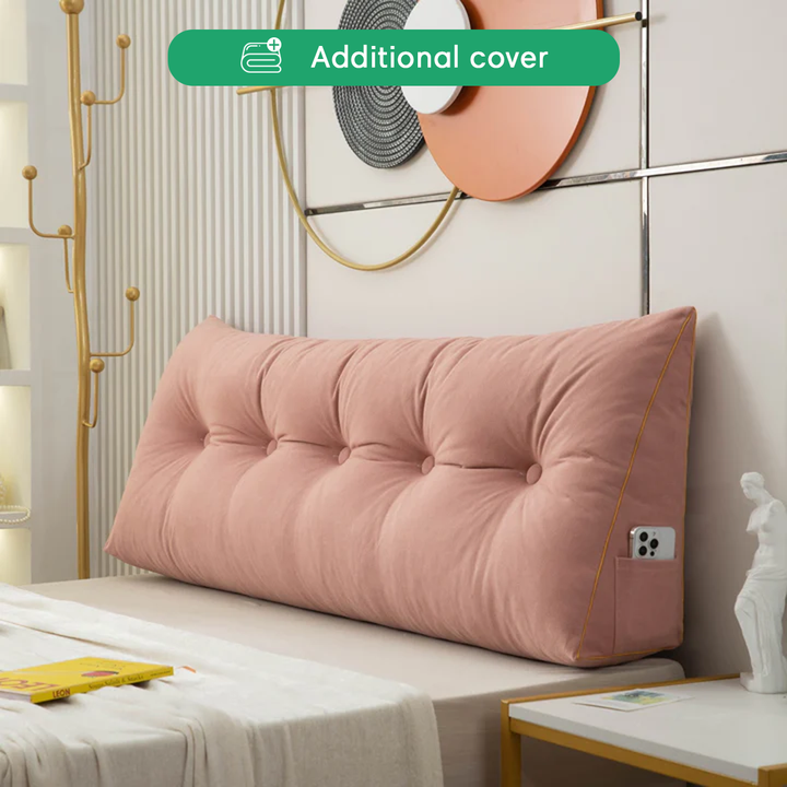 Triangle Wedge Reading Pillow Cover - WedgeWrap