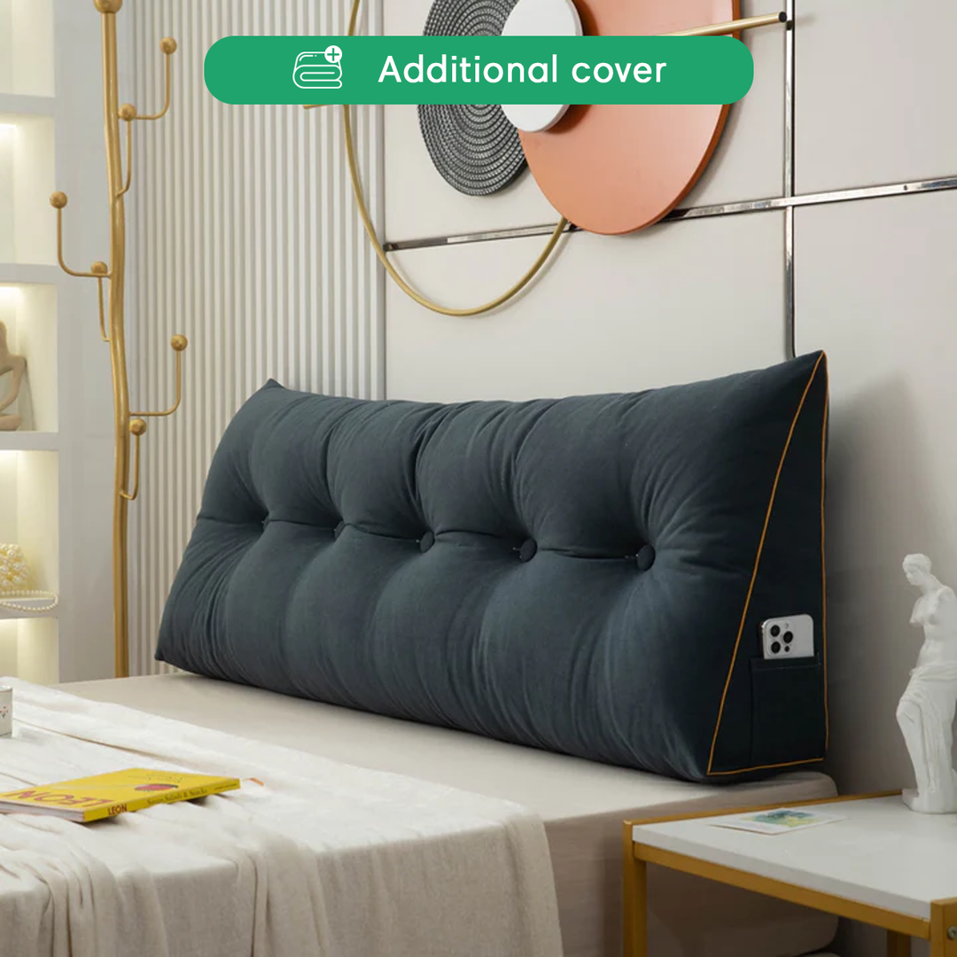 Triangle Wedge Reading Pillow Cover - WedgeWrap