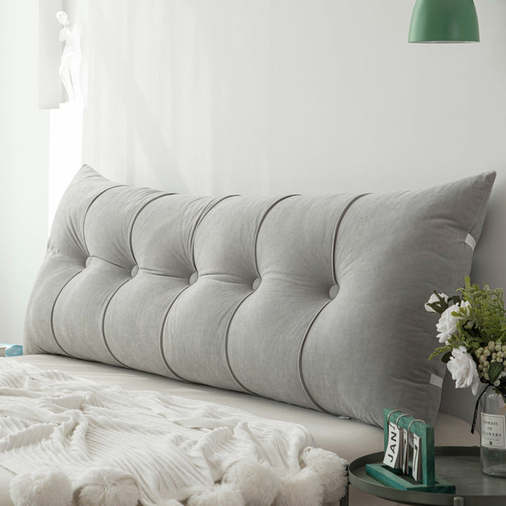 Tufted Backrest Wedge Pillow - Bedvora