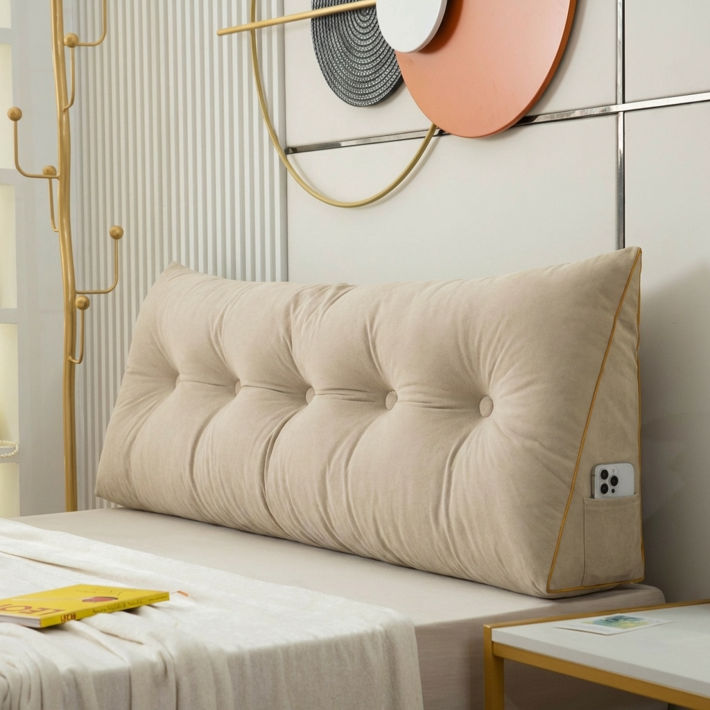 Tufted Backrest Wedge Pillow - Padmosh