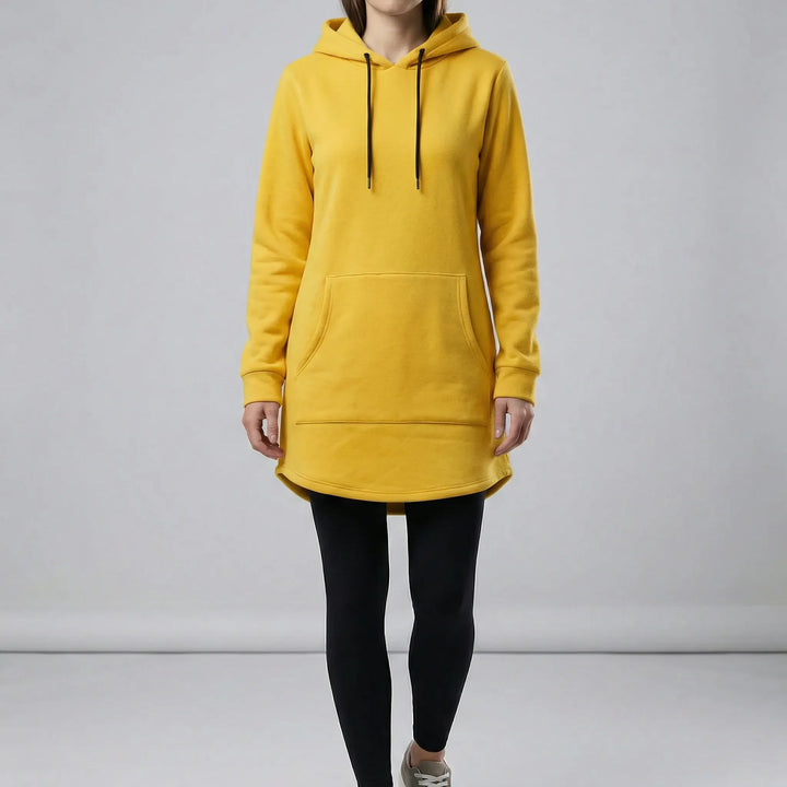 Tunika-Kleid Mit Känguru-Tasche - Pauline