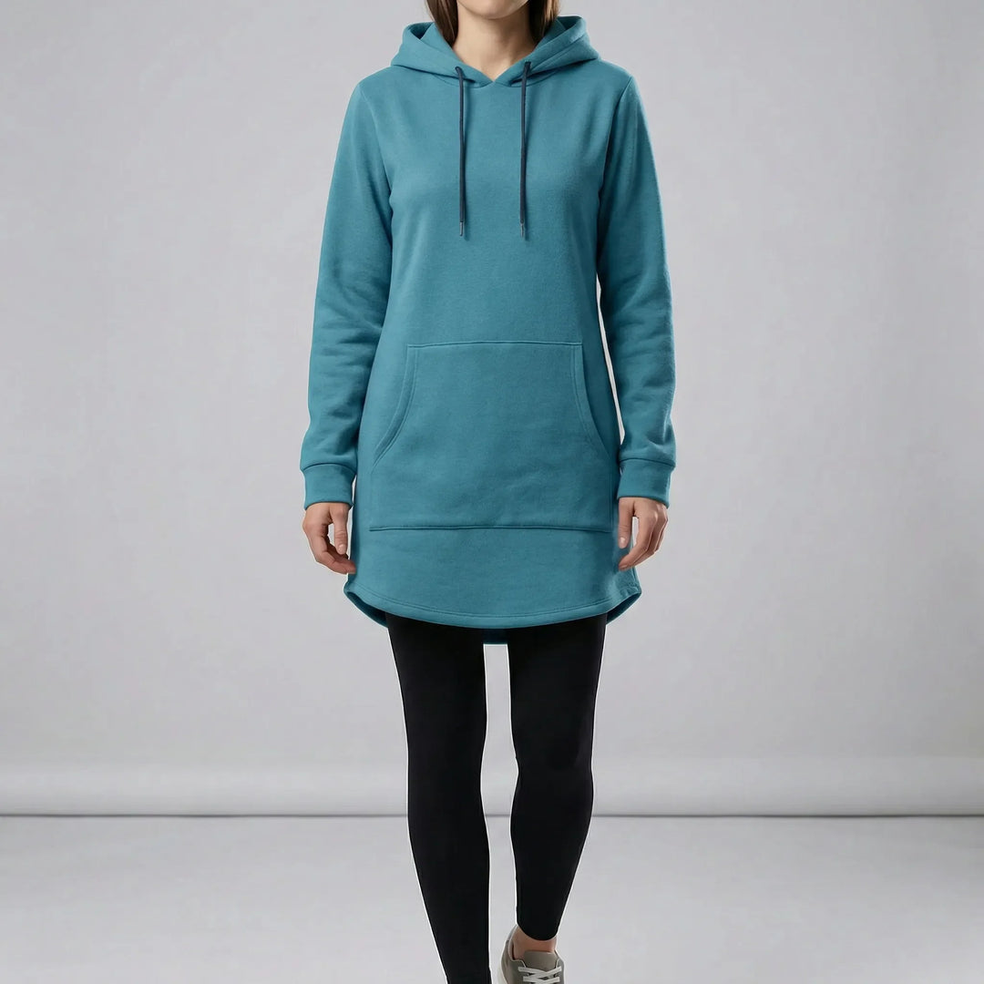 Tunika-Kleid Mit Känguru-Tasche - Pauline