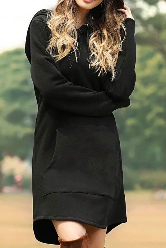 Tunika-Kleid Mit Känguru-Tasche - Pauline