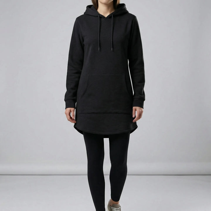 Tunika-Kleid Mit Känguru-Tasche - Pauline