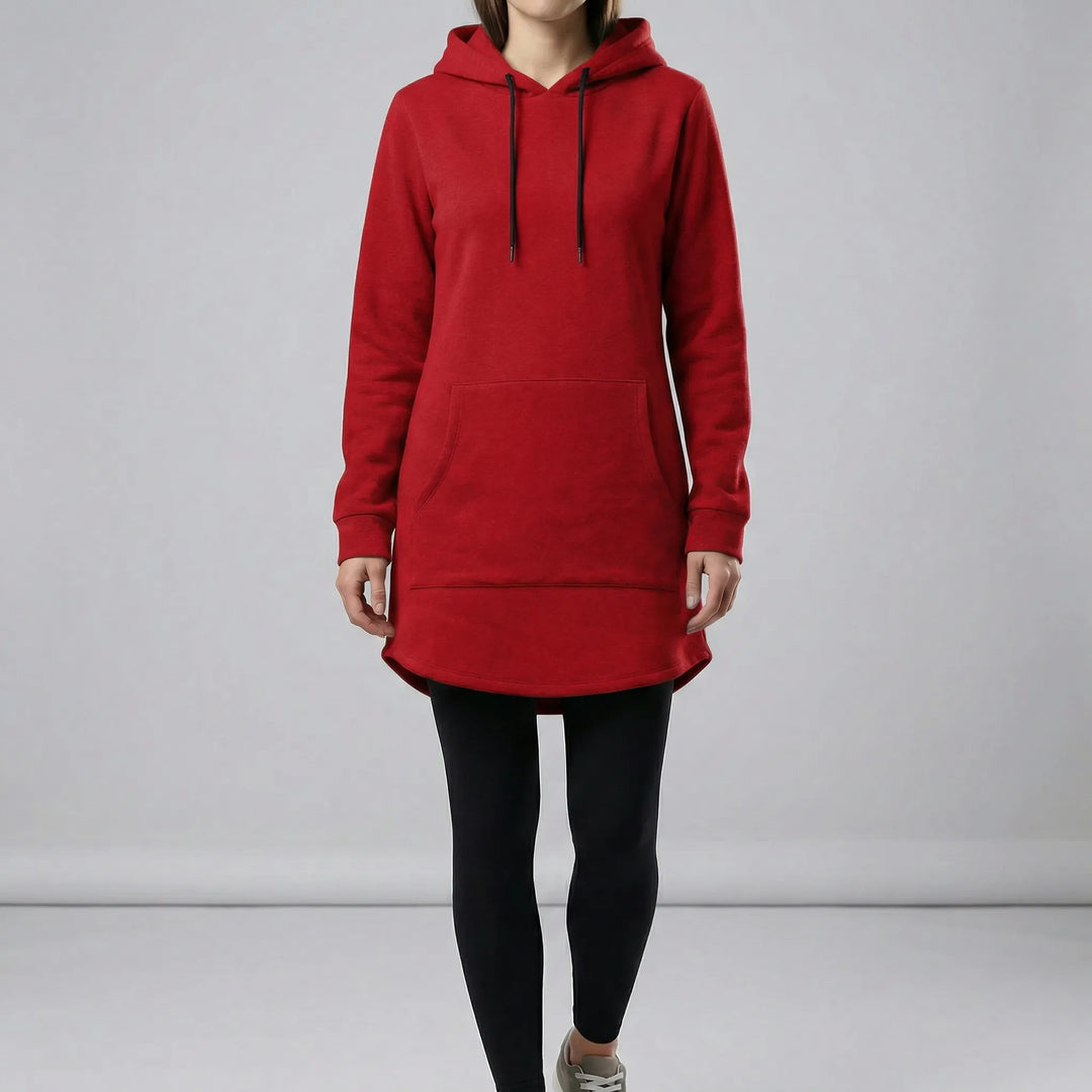 Tunika-Kleid Mit Känguru-Tasche - Pauline