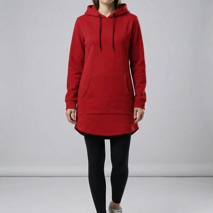 Tunika-Kleid Mit Känguru-Tasche - Pauline