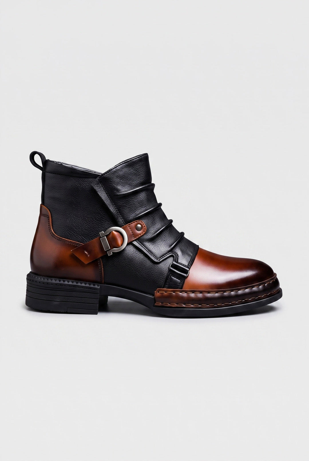 Two-Tone Men's Ankle Boots - Joseph