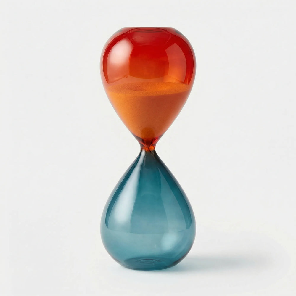 Two Tone Decorative Hourglass - Solentra