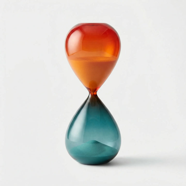 Two Tone Decorative Hourglass - Solentra