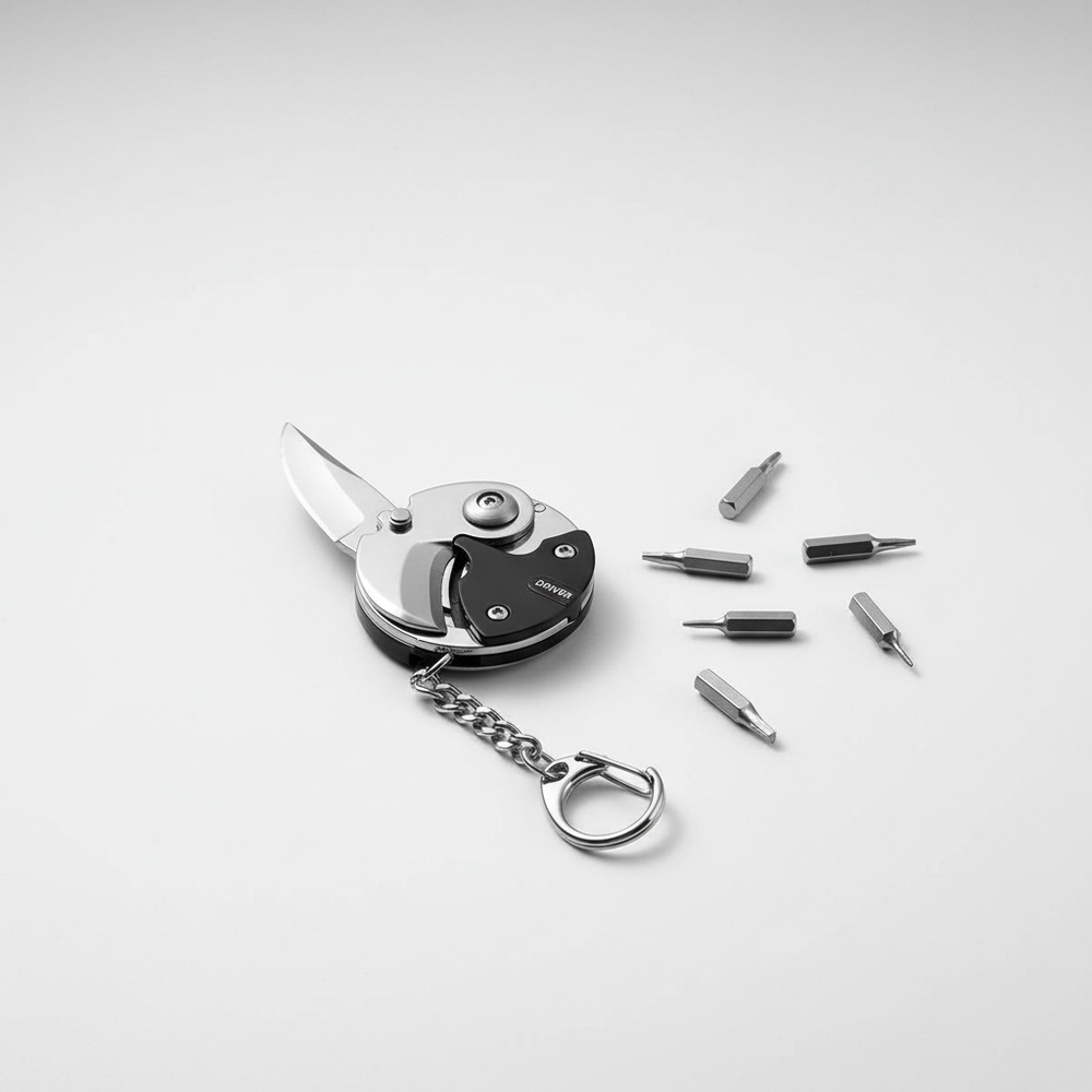 Ultrakompakte Metall Schlüsseltool - EveryCarry