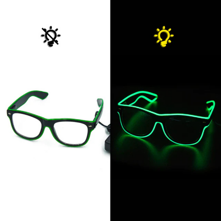 Glowing Neon Glasses - LumaGlow