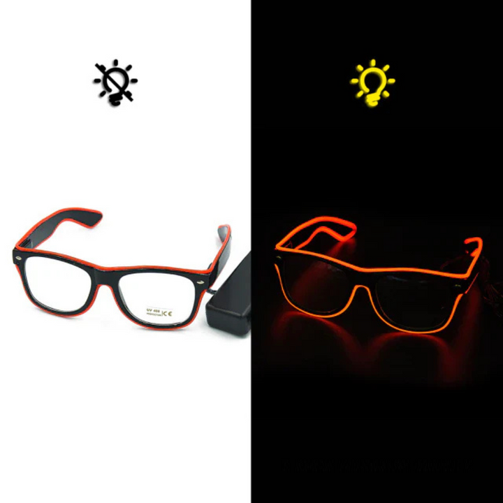 Glowing Neon Glasses - LumaGlow