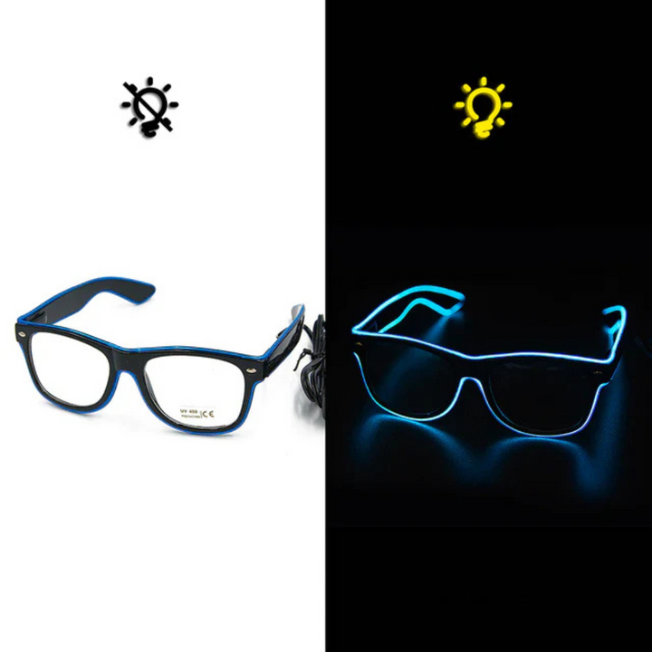 Glowing Neon Glasses - LumaGlow