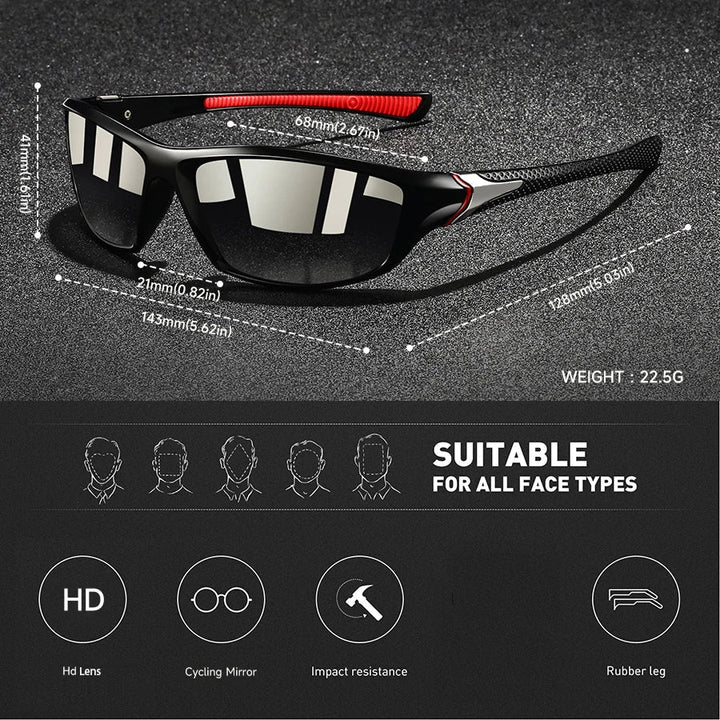 Verspiegelte Freizeitsonnenbrille - Darius